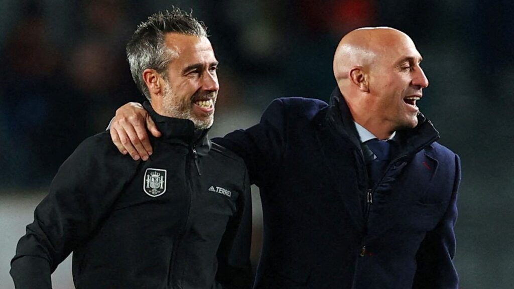 Jorge Vilda y Luis Rubiales