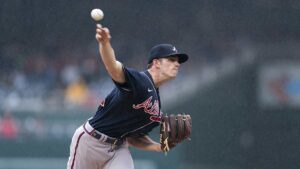 Los Bravos de Atlanta llegan a playoffs con problemas en su rotación de lanzadores