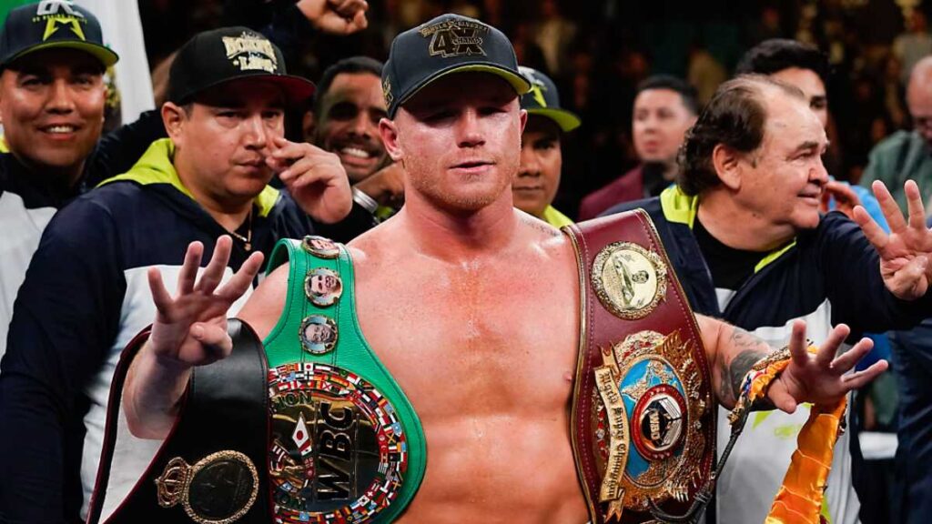 Canelo Álvarez, récord profesional