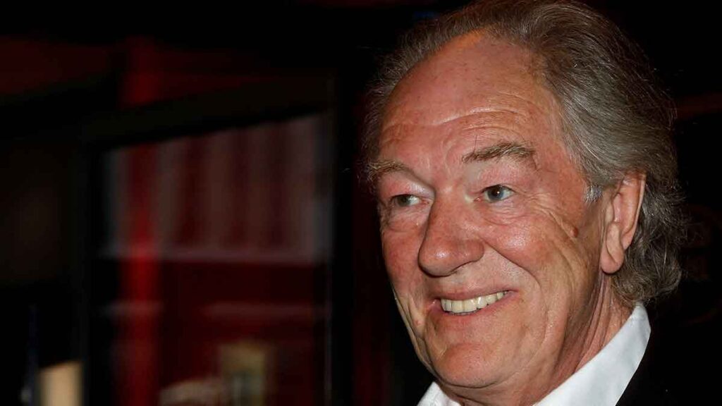 Michael Gambon, conocido por interpretar al profesor Albus Dumbledore. Reuters