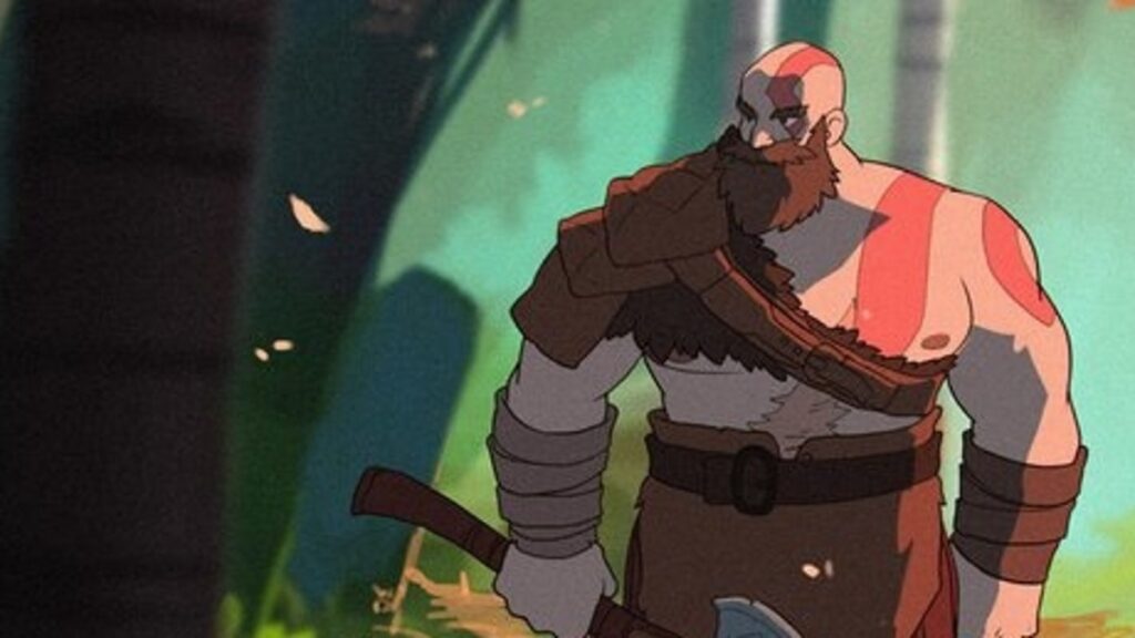god of war estilo ghibli