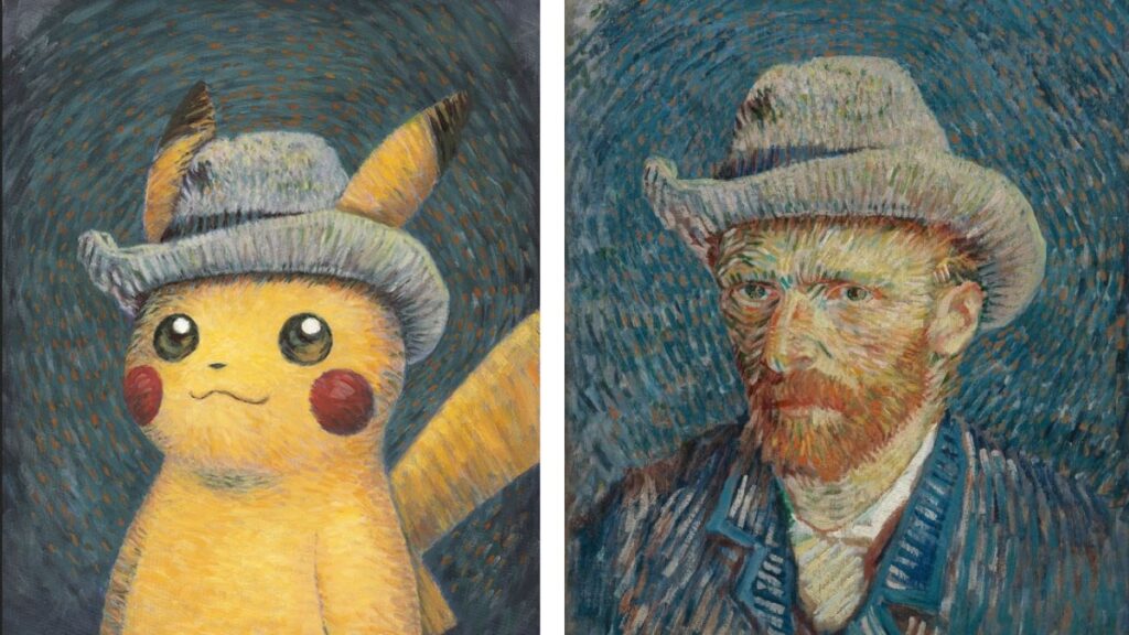 pokémon cartas van gogh