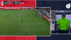 Polémica: ¿Fue bien anulado el gol de Nelson Quiñones por fuera de lugar, el tercero para el Dynamo de Houston?