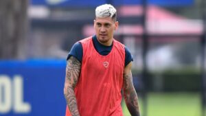 Nico Castillo vuelve a entrenar: "Mi objetivo es estar de la mejor forma posible y después ver qué pasa"