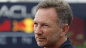 Christian Horner explica la brutal diferencia entre Max Verstappen y Checo Pérez durante las pruebas de clasificación en el GP de Japón