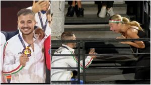 ¡El señor de los anillos! Salvatore Maresca comparte oro en la prueba reina y le pide matrimonio a su novia