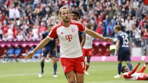 Goleada de escándalo del Bayern al Bochum con brillante actuación de Harry Kane