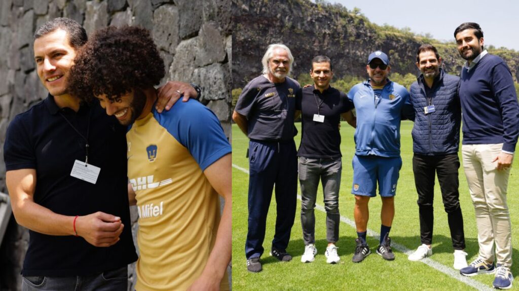 Jimmy Lozano, de visita a los Pumas | Pumas UNAM