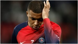 Mbappé entrena por separado con el PSG tras lesión ante Marsella