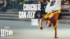 ¡Let’s Move Street Challenge te lleva de viaje a una prueba de clasificación olímpica!