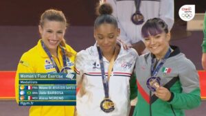 Alexa Moreno gana su segunda medalla en la Copa del Mundo de Gimnasia Artística de París