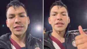 Chucky Lozano: “Estoy muy feliz de volver a marcar gol con este gran club”