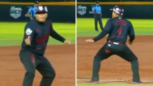 ¡Báilele! El viral baile del coach Rainer Olmedo en el inicio de la Serie del Rey