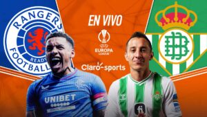 Rangers vs Betis, en vivo online duelo de la jornada 1 del Grupo C de la Europa League 2023-24; Andrés Guardado es suplente