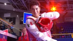 Carlos Sansores gana bronce en el Grand Prix de Taekwondo Paris 2023 y suma puntos en el ranking olímpico