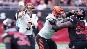 Conexión Burrow-Chase le da forma al triunfo de los Bengals sobre los Cardinals