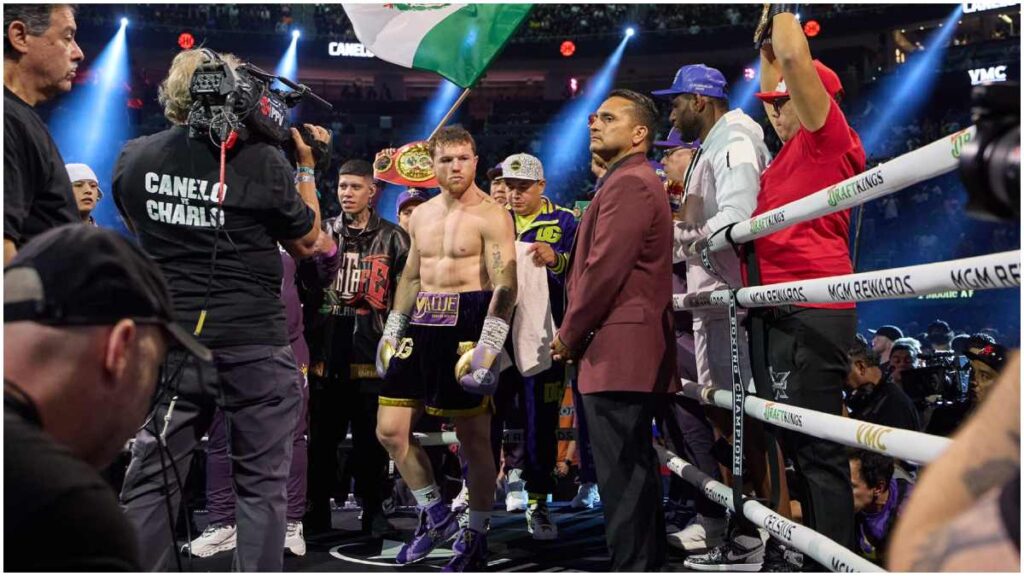 Canelo Álvarez asciende en el ranking libra por libra | X: @ShowtimeBoxing