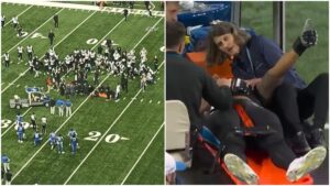 Chandler Zavala se desploma en el partido de los Lions vs Panthers y enciende las alarmas en la NFL