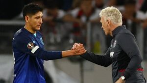 Edson Álvarez, sin presión de llenar los zapatos de Declan Rice en West Ham: “Soy un jugador diferente”