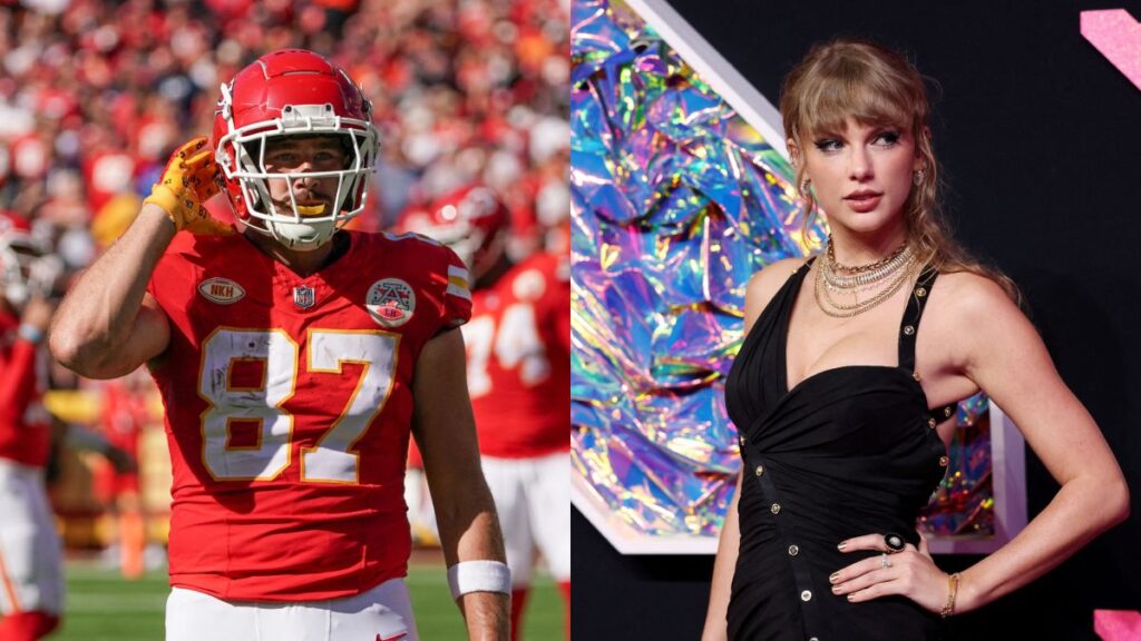 El impresionante aumento de seguidores de Travis Kelce tras su vínculo con Taylor Swift