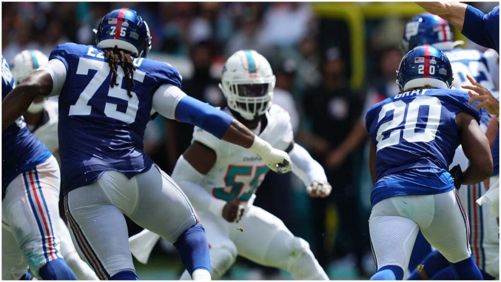 El pick six de los New York Giants | Reuters; Vinlove-USA TODAY Sports