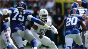 ¡Los New York Giants sorprenden con un espectacular pick six de 102 yardas!