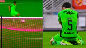 ¡La falla del año en la Liga MX! Denzell García perdona con la portería vacía