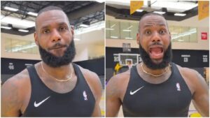 La divertida reacción de LeBron James al enterarse que ya es el jugador más viejo de la NBA