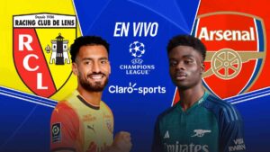 Lens vs Arsenal: Resumen, resultado y goles del duelo de la jornada 2 de la Champions League