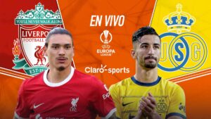 Liverpool vs Union Saint Gilloise, en vivo online duelo de la jornada 2 de la Europa League en Estadio de Anfield