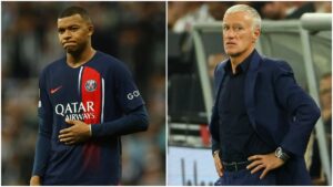 La crisis de Mbappé es analizada por Deschamps: “Tiene derecho a estar un poco menos bien”