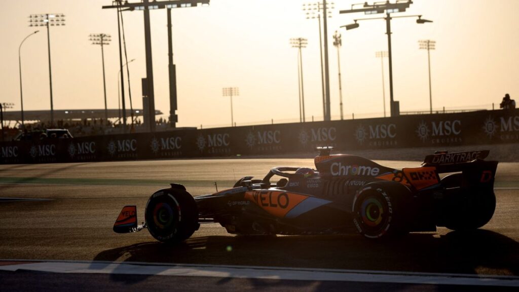 Oscar Piastri saldrá desde la pole position para la Sprint Race que se realizará hoy más adelante.