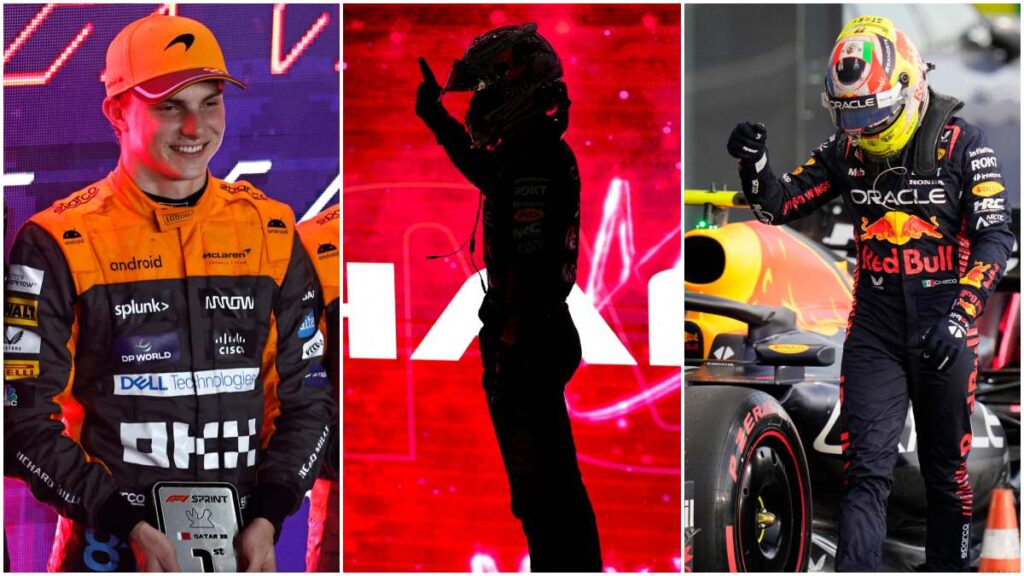 Max Verstappen consiguió su tercer campeonato de pilotos de la Fórmula 1 al quedar en el segundo puesto de la Sprint Race del GP de Qatar.