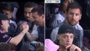 Lionel Messi y Peso Pluma: ¡Imperdible encuentro previo al Inter Miami vs Cincinnati!