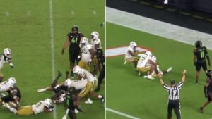 La inverosímil acción que le da la vuelta al mundo en el fútbol americano colegial: No se arrodillan… ¡Y pierden a falta de un segundo!