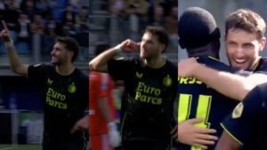Santiago Giménez mantiene su idilio con el gol en la victoria del Feyenoord ante el Zwolle