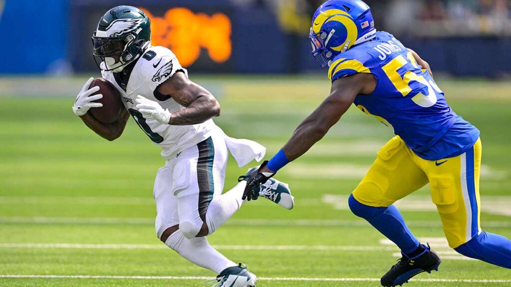 Los Eagles continúan su racha perfecta tras derrotar a los Rams a domicilio | Reuters
