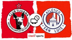 Tijuana vs San Luis: Horario y dónde ver hoy por TV el partido de la jornada 12 del Apertura 2023