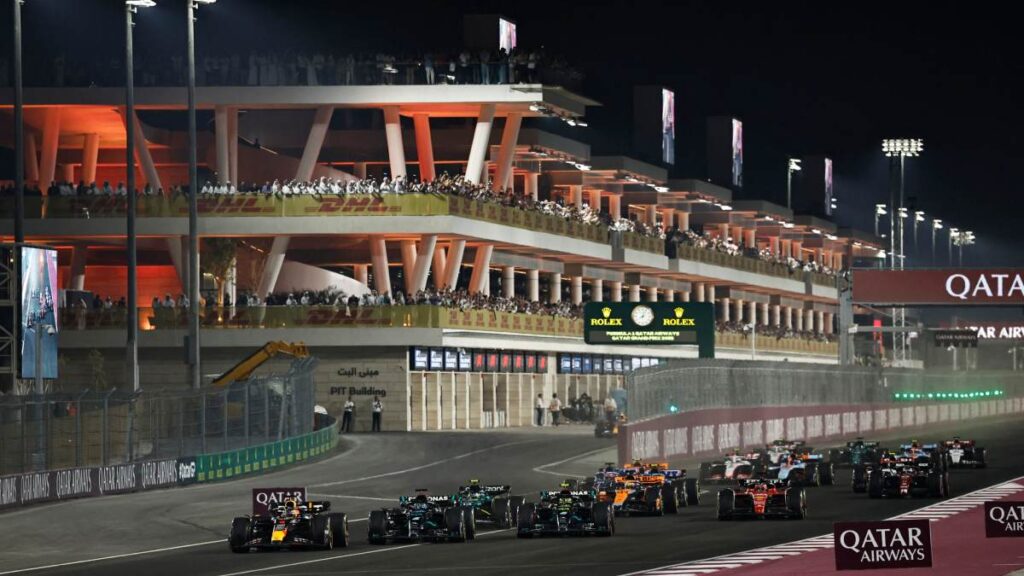 Sigue el minuto a minuto del Gran Premio de Qatar, donde Checo Pérez largará desde el pitlane luego del choque que sufrió con Ocon y Hulkenberg