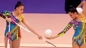 La selección mexicana de gimnasia rítmica está atrapada en Israel