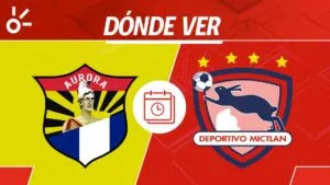 Aurora vs mictlán, en vivo el minuto a minuto por la jornada 10 del apertura 2025