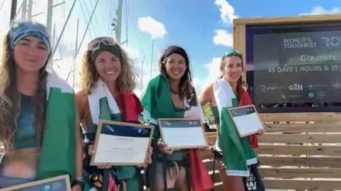 El equipo mexicano Oceanida hace historia al cruzar el Atlántico en 45 días